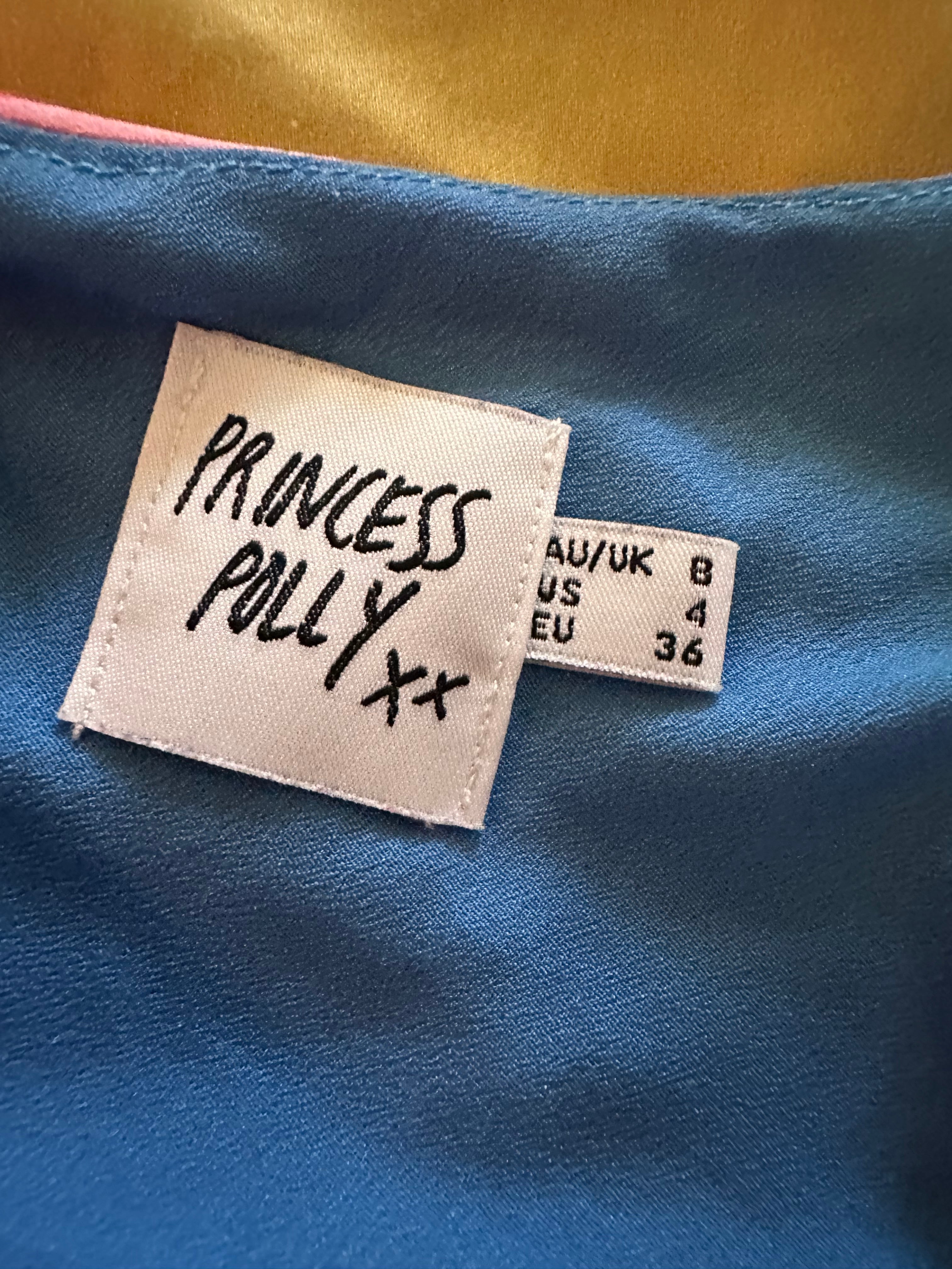 Princess Polly Bold Floral Patchwork Mini Slip Dress with Open Back Cutout - photo 8